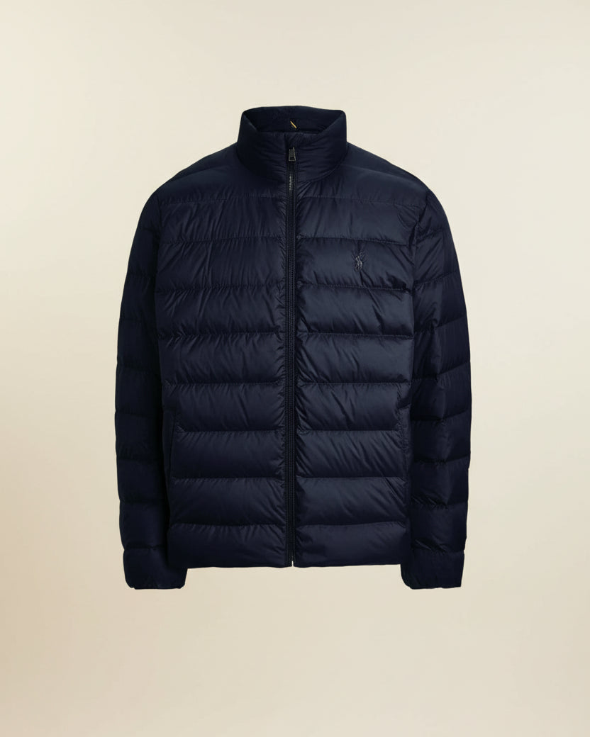 St. Martin Co RL Quilted Stand-Collar Down Jacket — lifestyle view