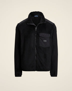 St. Martin Co RL Tonal Sherpa Full-Zip Jacket — side view