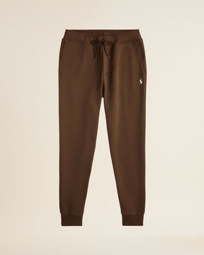 St. Martin Co RL Tapered Fleece Jogger in Black — lifestyle view