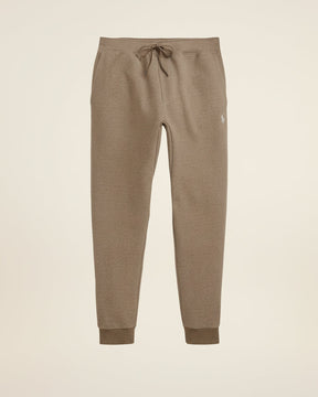 St. Martin Co RL Tapered Fleece Jogger in Black — detail view