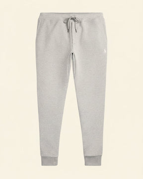 St. Martin Co RL Tapered Fleece Jogger in Black — detail view