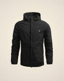 St. Martin Co RL Midnight Hooded Zip Jacket — detail view