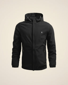 St. Martin Co RL Midnight Hooded Zip Jacket — detail view