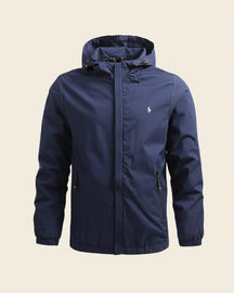 St. Martin Co RL Midnight Hooded Zip Jacket — lifestyle view