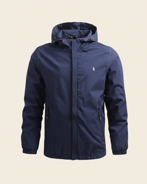 St. Martin Co RL Midnight Hooded Zip Jacket — lifestyle view