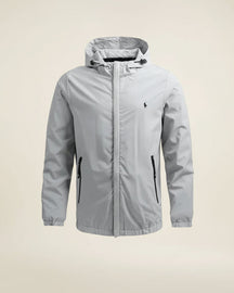 St. Martin Co RL Midnight Hooded Zip Jacket — detail view