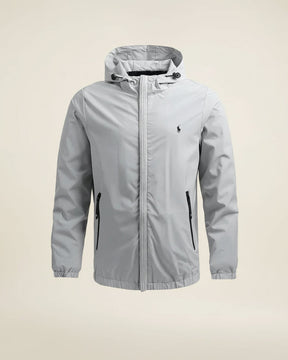 St. Martin Co RL Midnight Hooded Zip Jacket — detail view