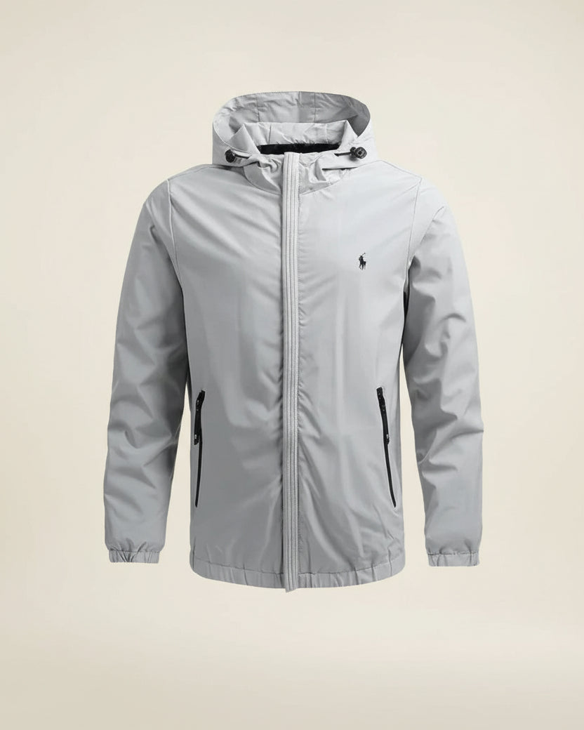 St. Martin Co RL Midnight Hooded Zip Jacket — detail view