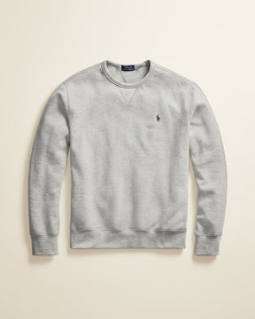 St. Martin Co RL Black Fleece Crewneck Sweatshirt — detail view