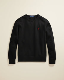 St. Martin Co RL Black Fleece Crewneck Sweatshirt — front view