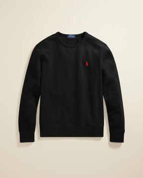St. Martin Co RL Black Fleece Crewneck Sweatshirt — front view