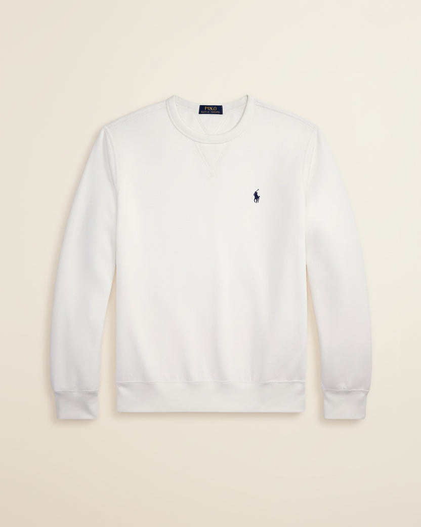 St. Martin Co RL Black Fleece Crewneck Sweatshirt — detail view