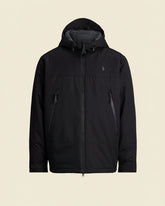 St. Martin Co RL Hooded Padded Shell Jacket Black — detail view