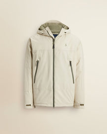 St. Martin Co RL Hooded Padded Shell Jacket Black — lifestyle view