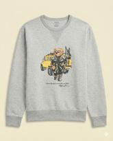 St. Martin Co RL Adventure Bear Crewneck Sweatshirt — front view
