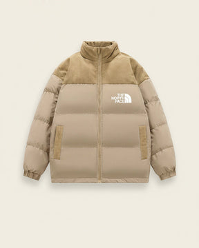 St. Martin Co TNF Black Quilted Down Puffer Jacket — detail view