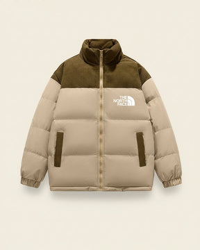 St. Martin Co TNF Black Quilted Down Puffer Jacket — lifestyle view