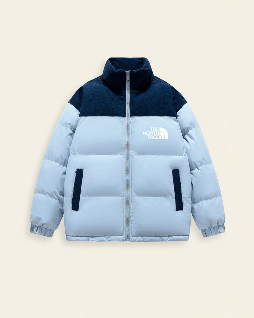 St. Martin Co TNF Black Quilted Down Puffer Jacket — detail view