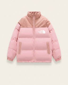 St. Martin Co TNF Black Quilted Down Puffer Jacket — detail view