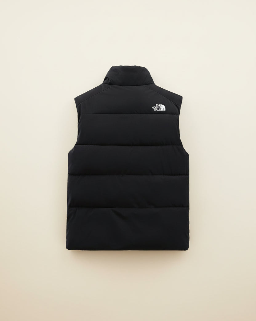 St. Martin Co TNF Black Quilted Utility Gilet — lifestyle view