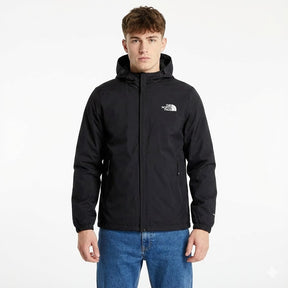 St. Martin Co TNF Pale Grey Hooded Shell Jacket — side view